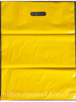 Поліетиленовий пакет тип банан, жовтий колір, 30х40 см.; 40х50см.
https://paket.kiev.ua/ua/polietilenovye-pakety