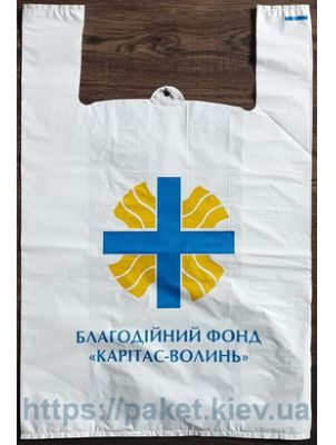 поліектиленовий пакет на замовлення оптом з флексодруком логотипу